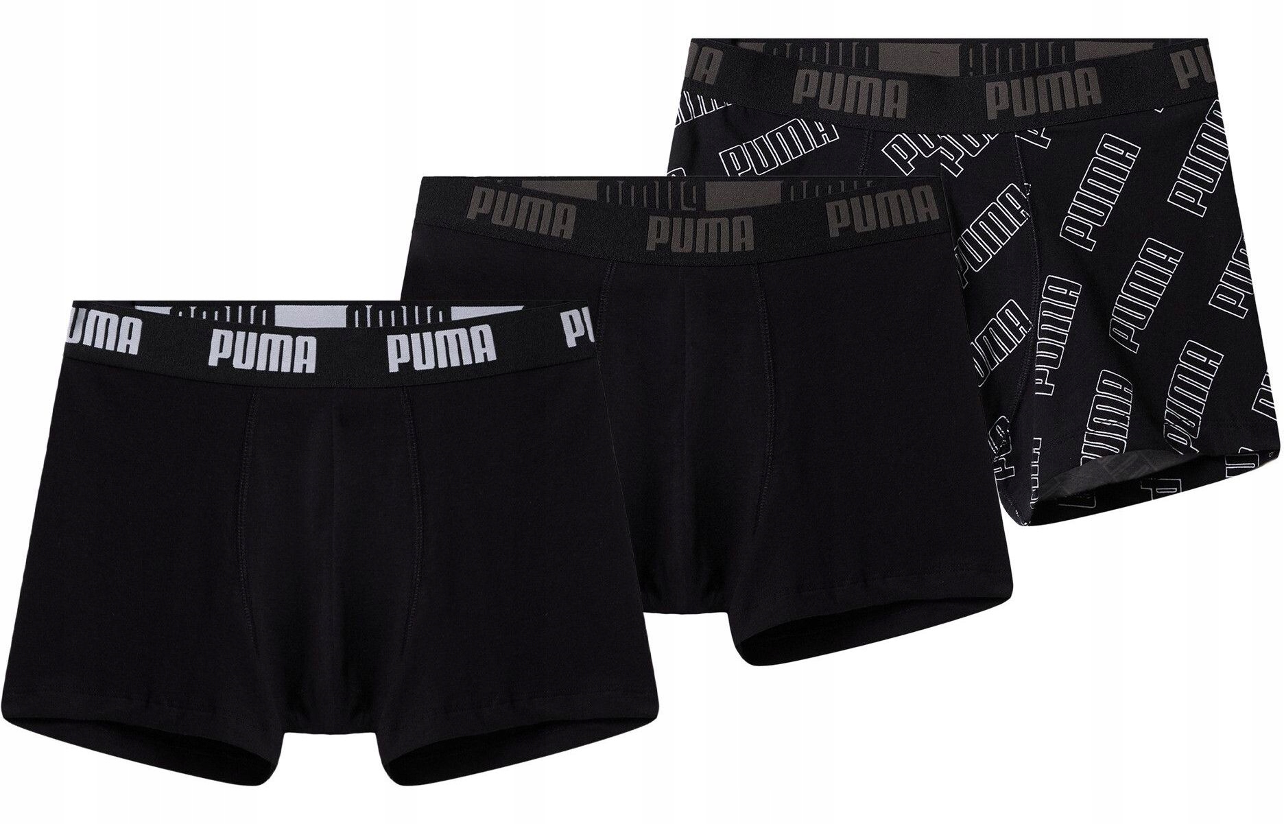 Boxerky Puma Men Boxer Logo Aop, 3 páry, velikost M
