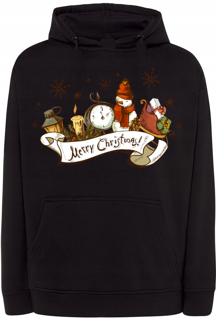 Pánská mikina s potiskem Veselé Vánoce, velikost vel.