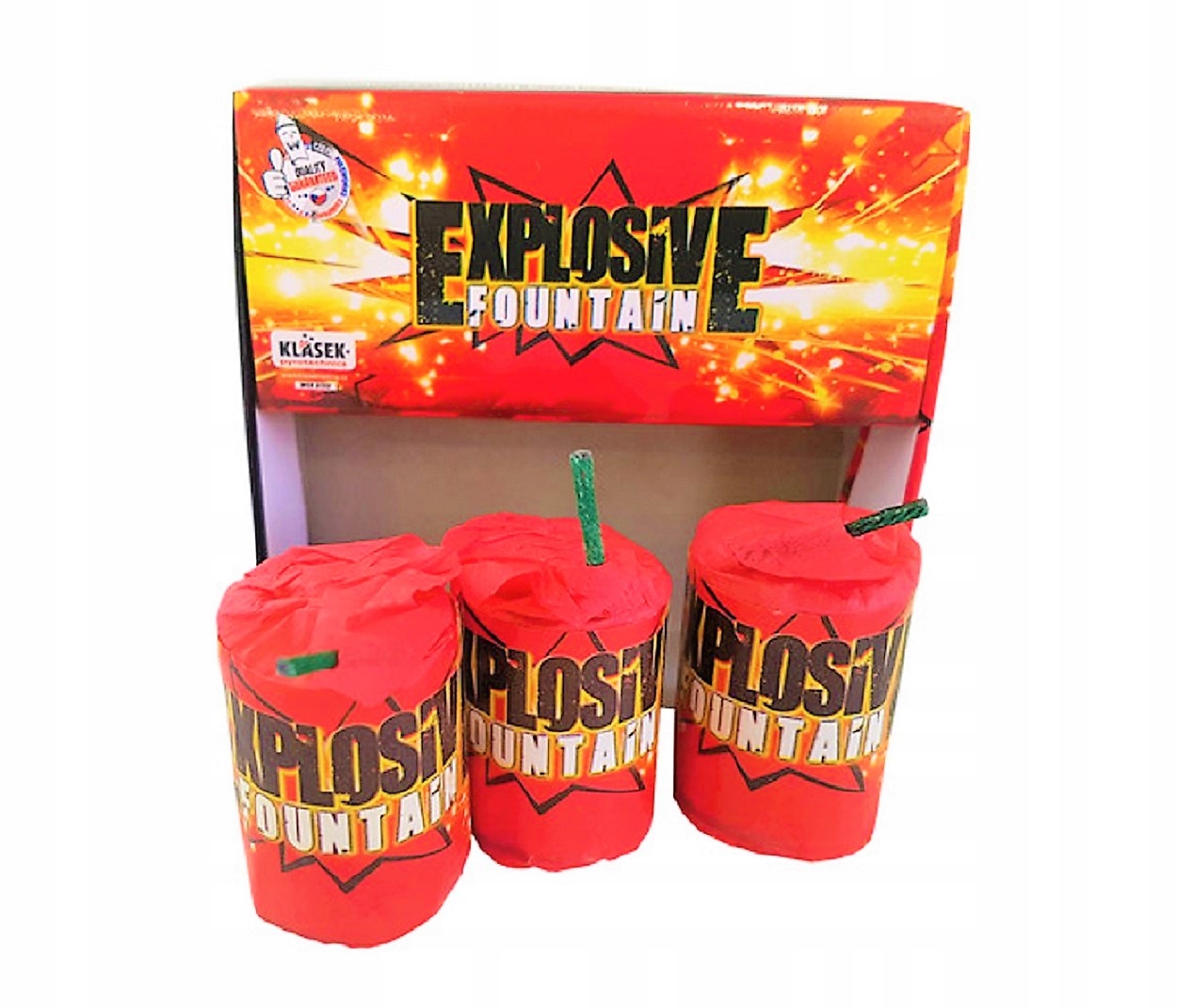 

Fontanna Explosive 3szt Iskry I Szum F10E