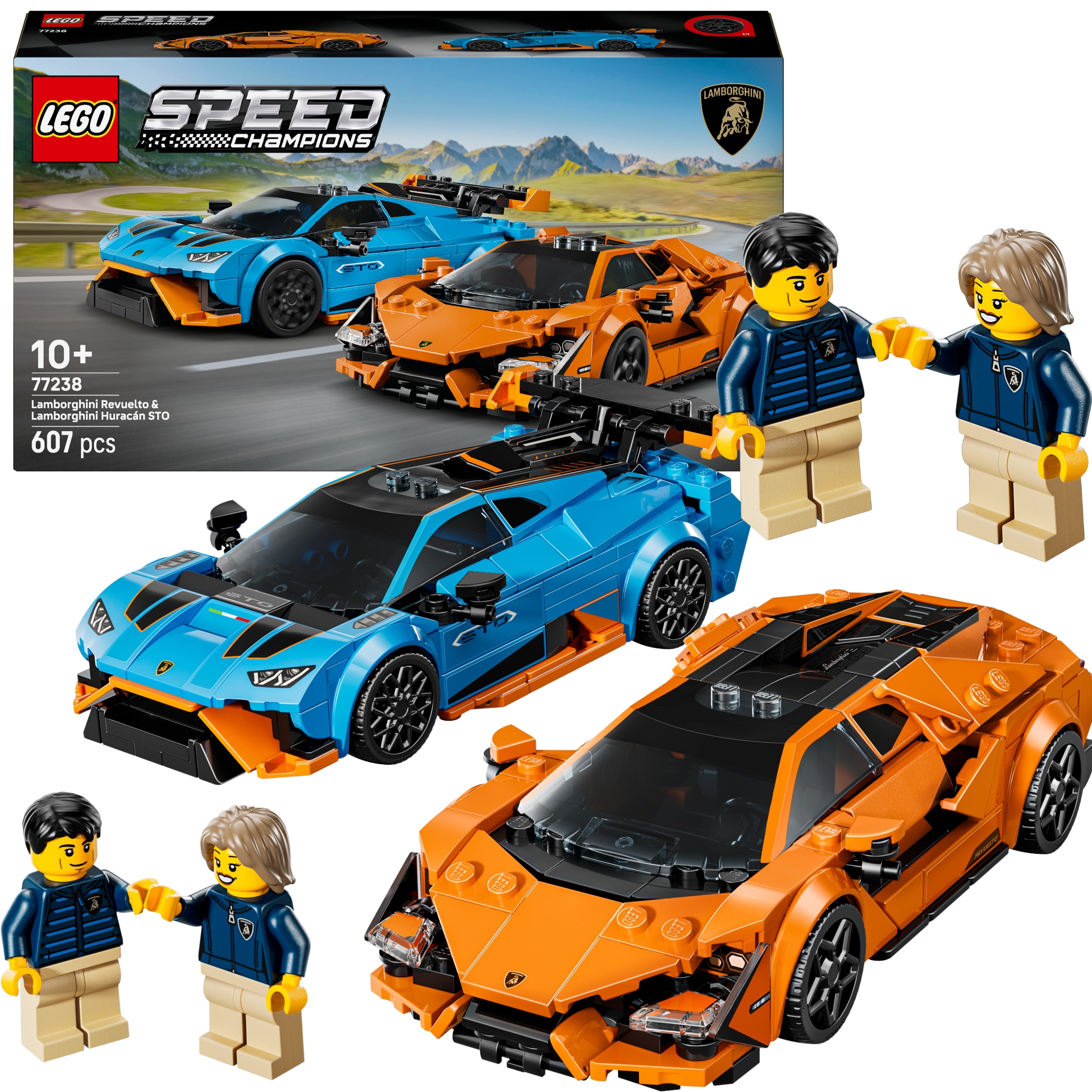 Lego Speed Champions Lamborghini I Huracan Zestaw XXL 2W1 Klocków