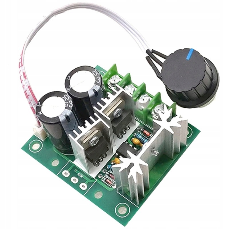 

Regulator Predkosci Silnika Pwm 10A 12-40V DC