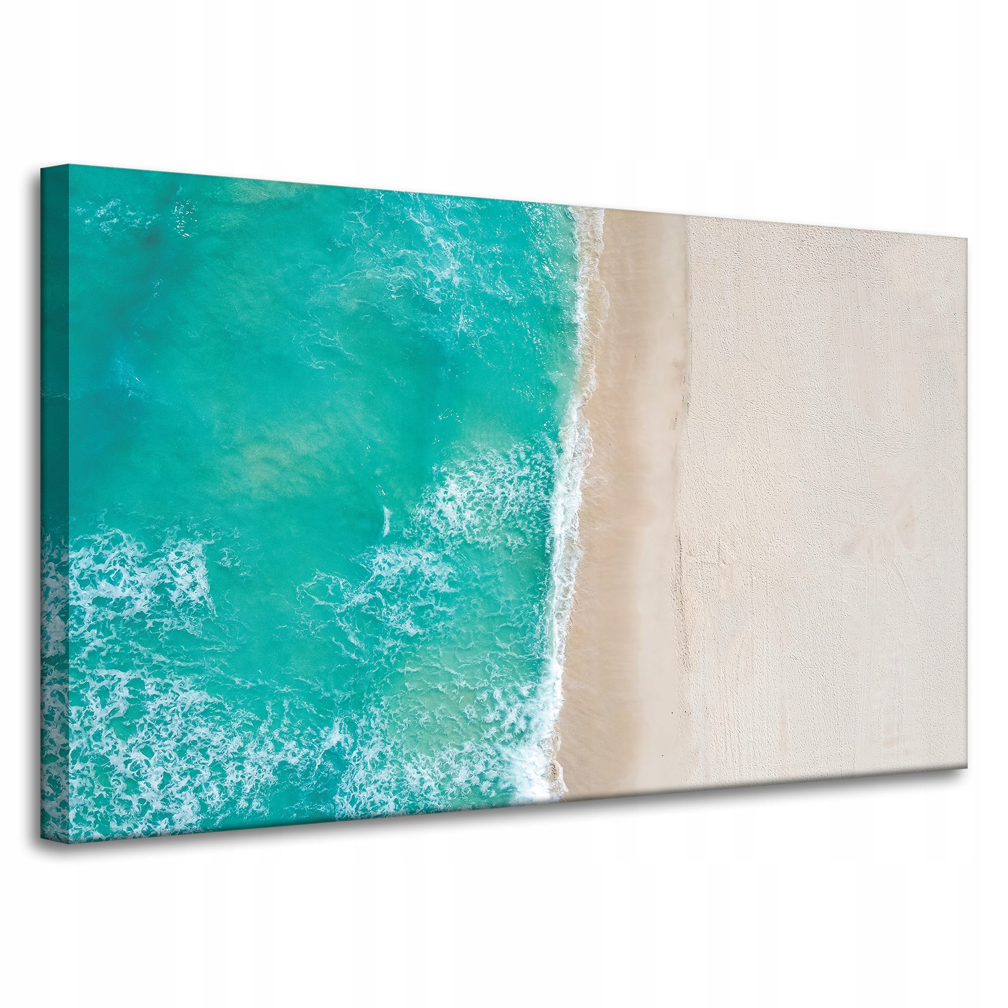 Obraz na plátně Voda Vlny Pláž Písek 100x60 cm