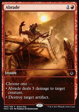Abrade Game Day Set Promos B02