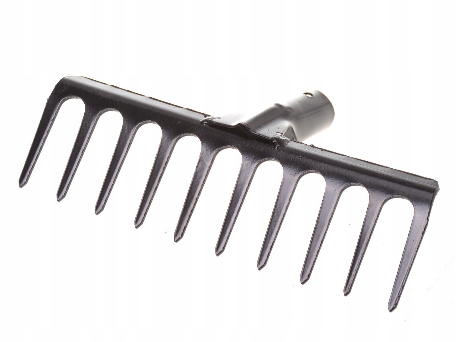 Grabie metalowe solidne czarne 10 zębów Kod producenta AQG10