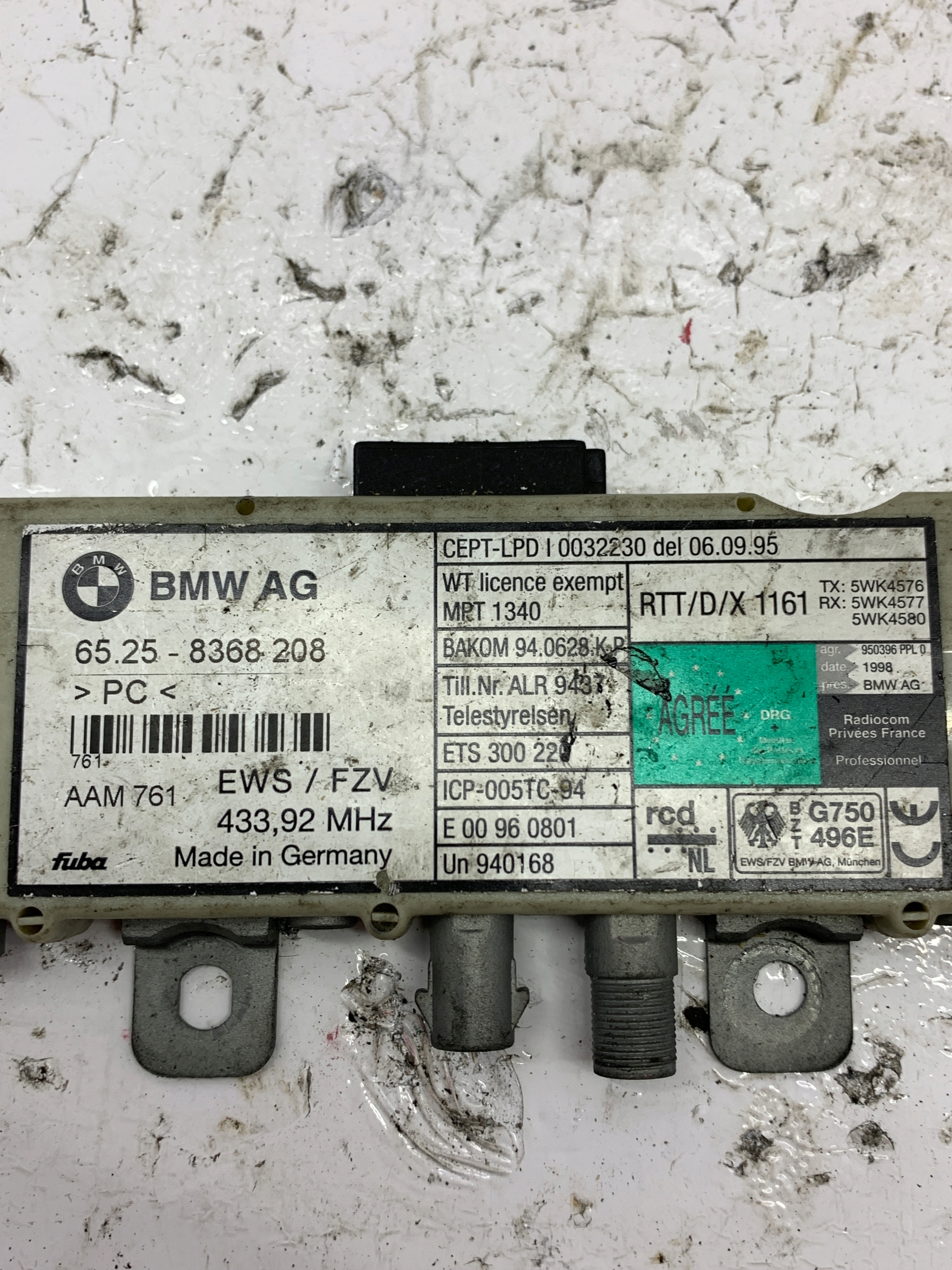 antenna amplifier 8368208 BMW