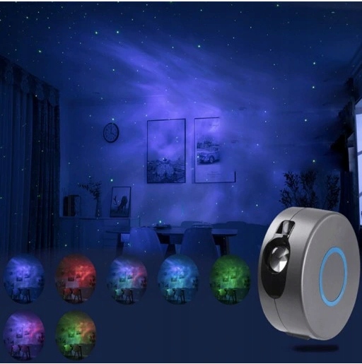 LED PROJEKTOR GWIAZD RZUTNIK LAMPKA NIEBO KOSMOS Producent bez marki