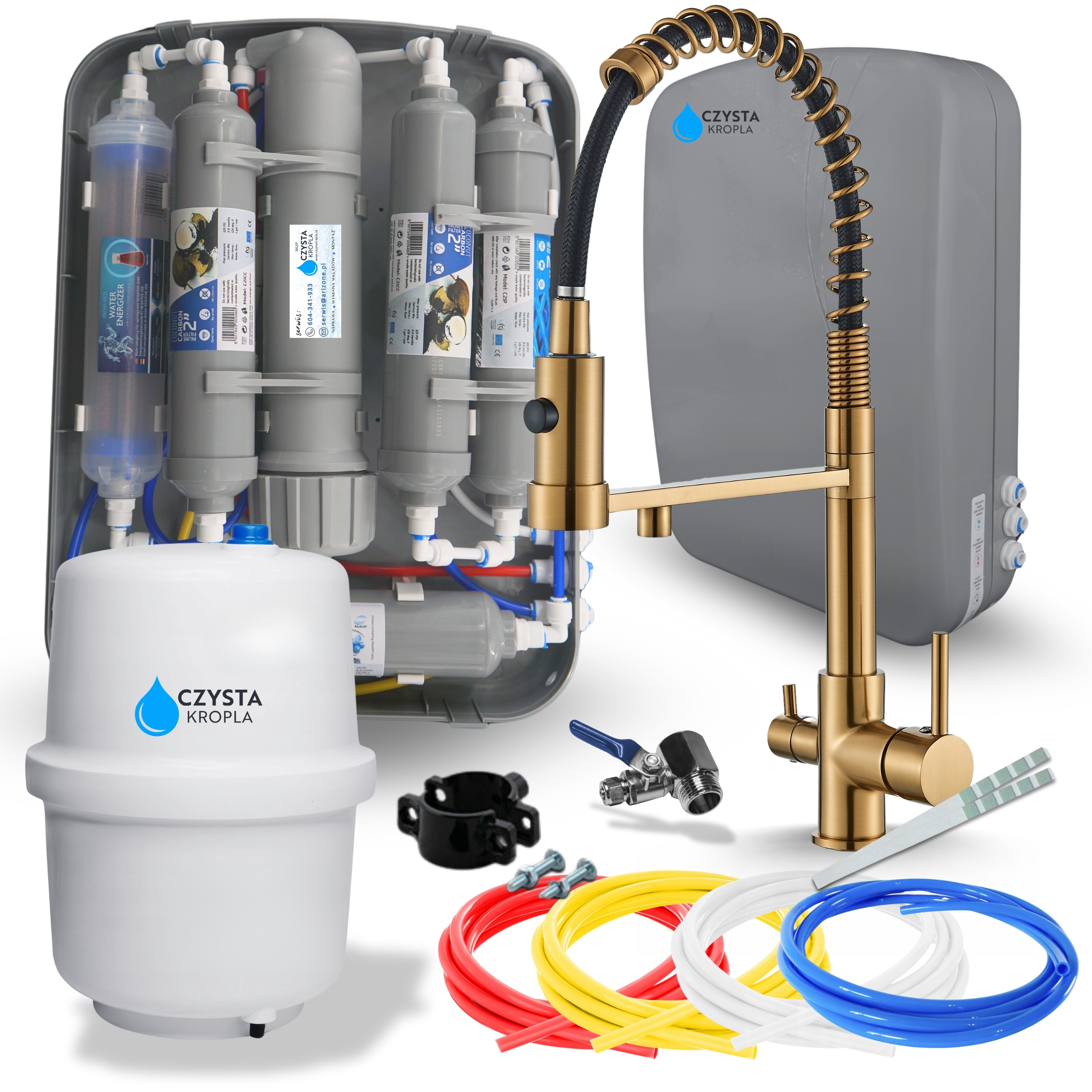 Inštalácia na zlepšenie kvality vody Nasýtenie minerálov Bezplatný komplet Ari