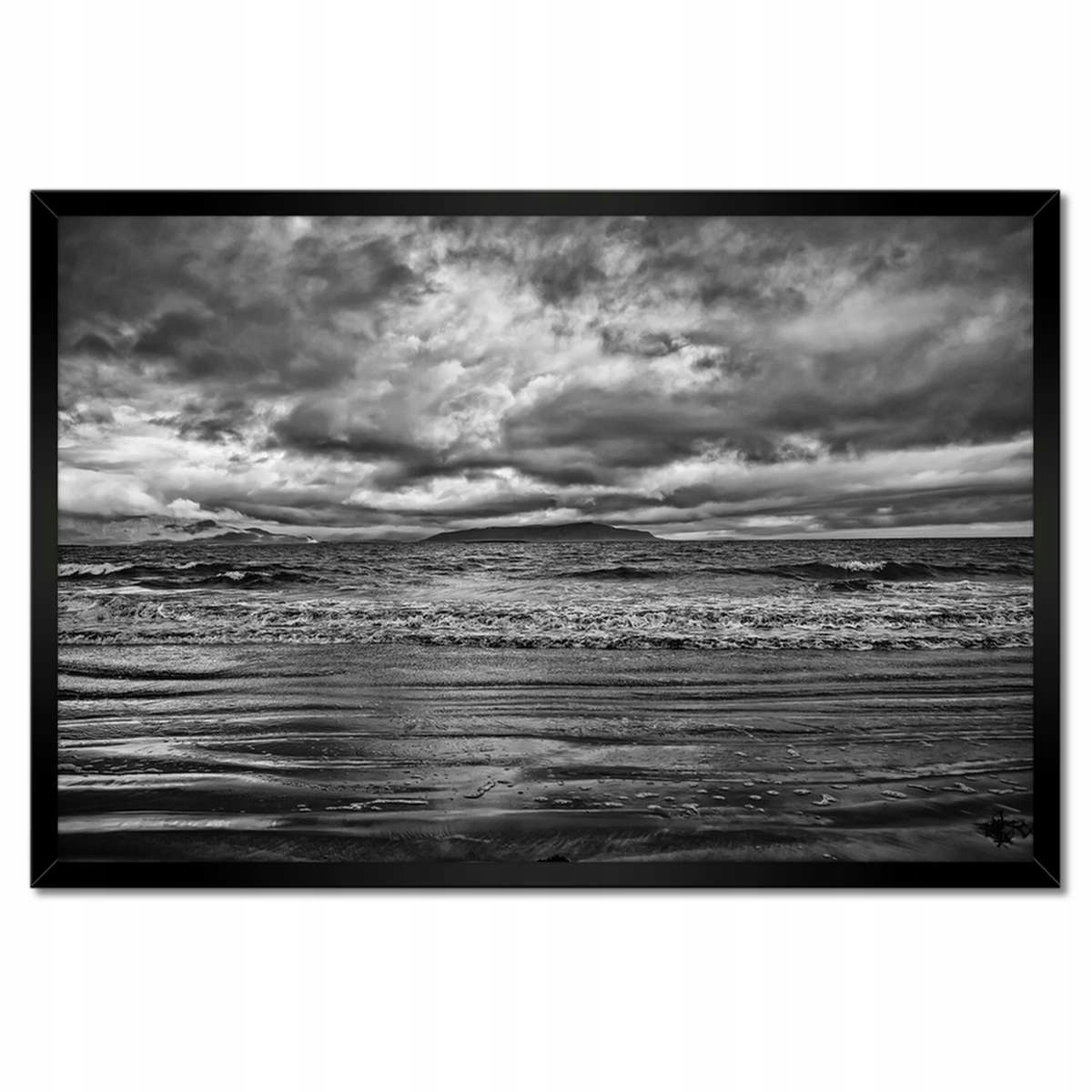 Plakáty v rámu 60x40 Ocean Reykjavik Island