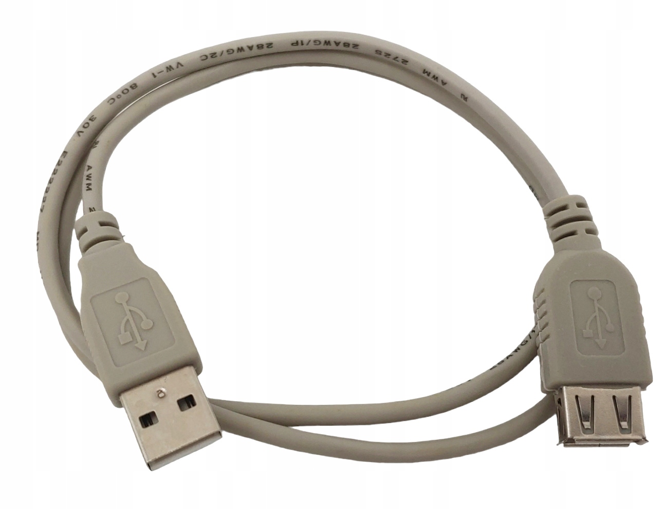 Kabel USB 2.0 75cm A-plug A-socket cable