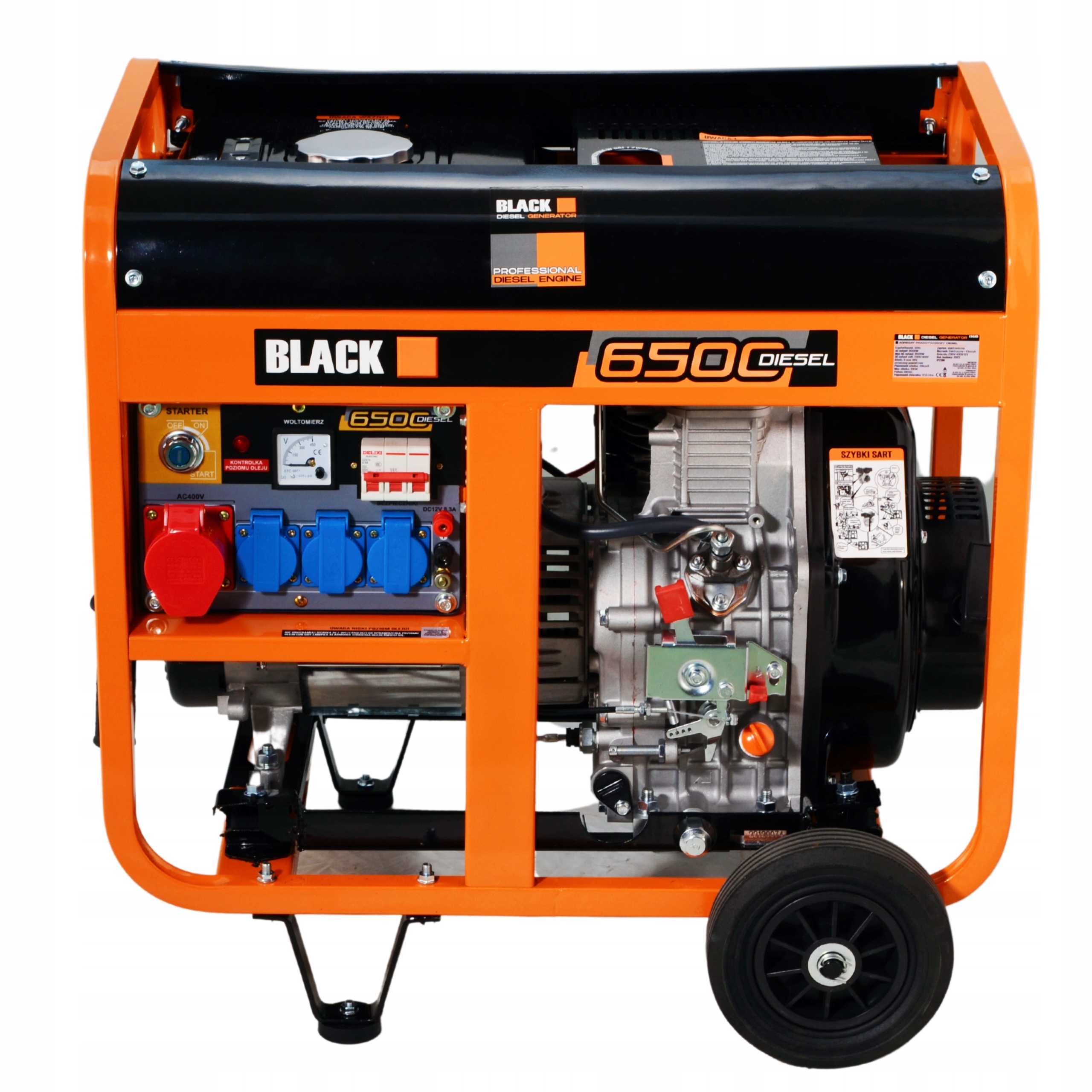 ELEKTROCENTRALA-BLACK-230-400V-6-5KW-10KM-AVR-DIESEL-12-5L-Model-13618