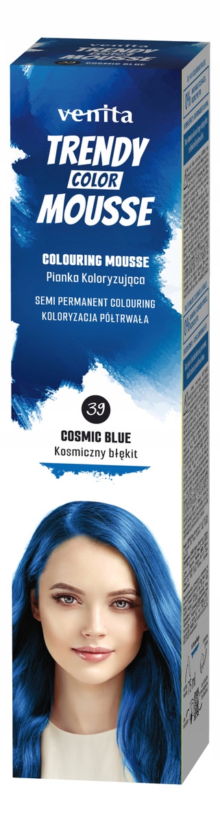 Venita Trendy Color Pianka Cosmic Blue 39 75 ml