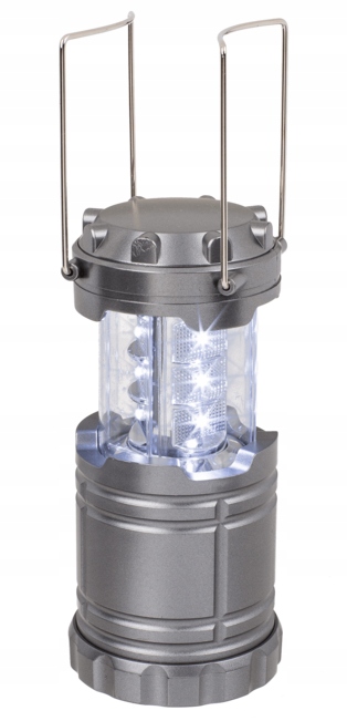 Lampa Kempingowa Led Składana Lampka Turystyczna Mocna Na Baterie 21,5 cm