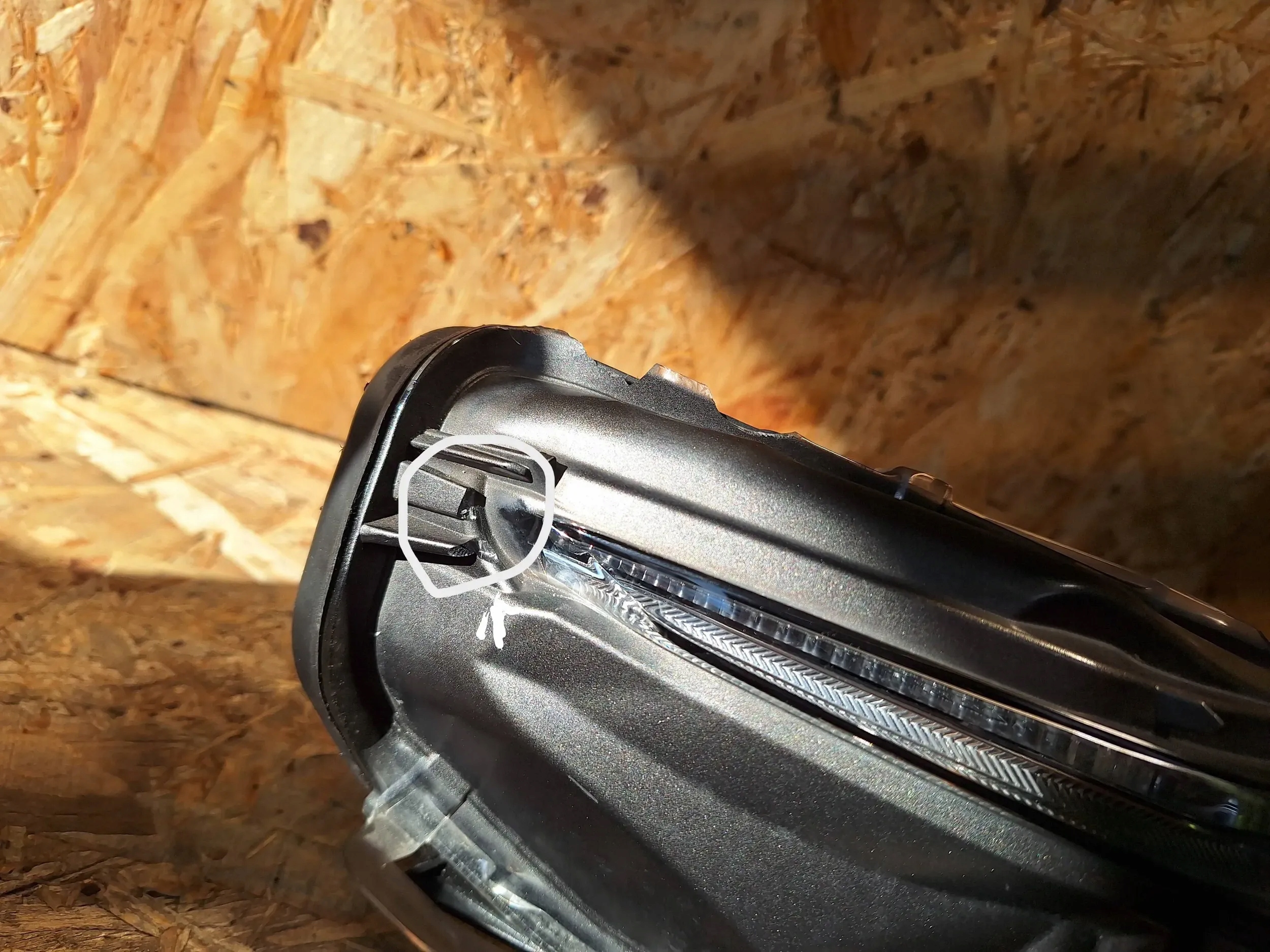 light right LED DRL LEXUS NX 14