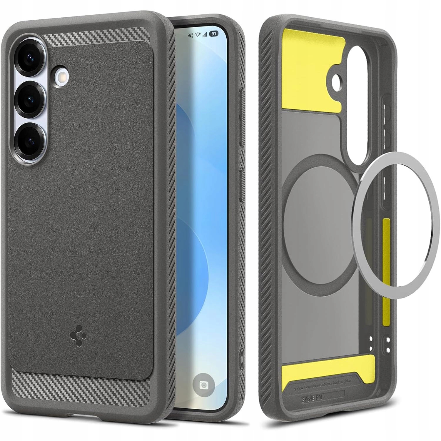 Etui do Galaxy S25, Spigen Rugged Armor Mag, smukłe dopasowane solidne case