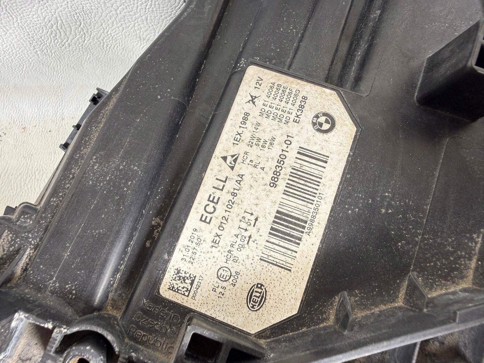 Bmw 3 F30 F31 light right left front front LCI