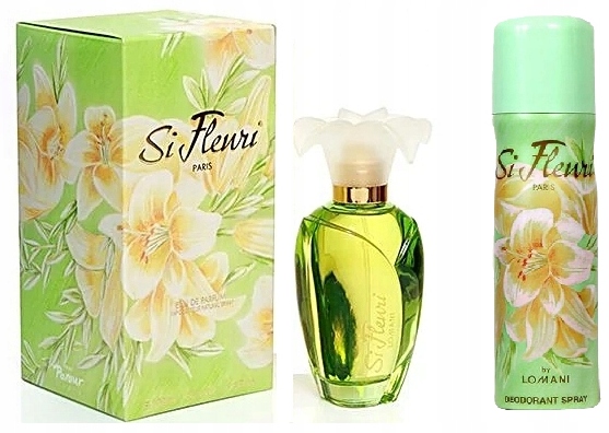 Lomani Si Fleuri Women 100 ml parfémovaná voda 200 Ml deodorant