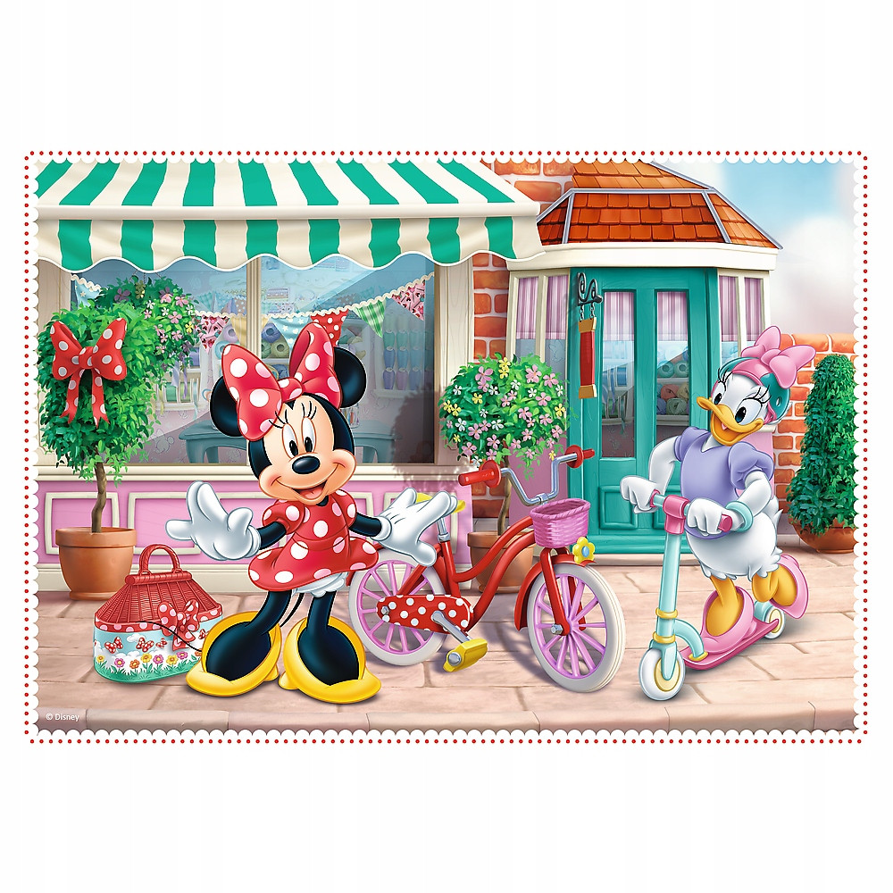 PUZZLE 4W1 MINNIE Z PRZYJACIÓŁMI  34355