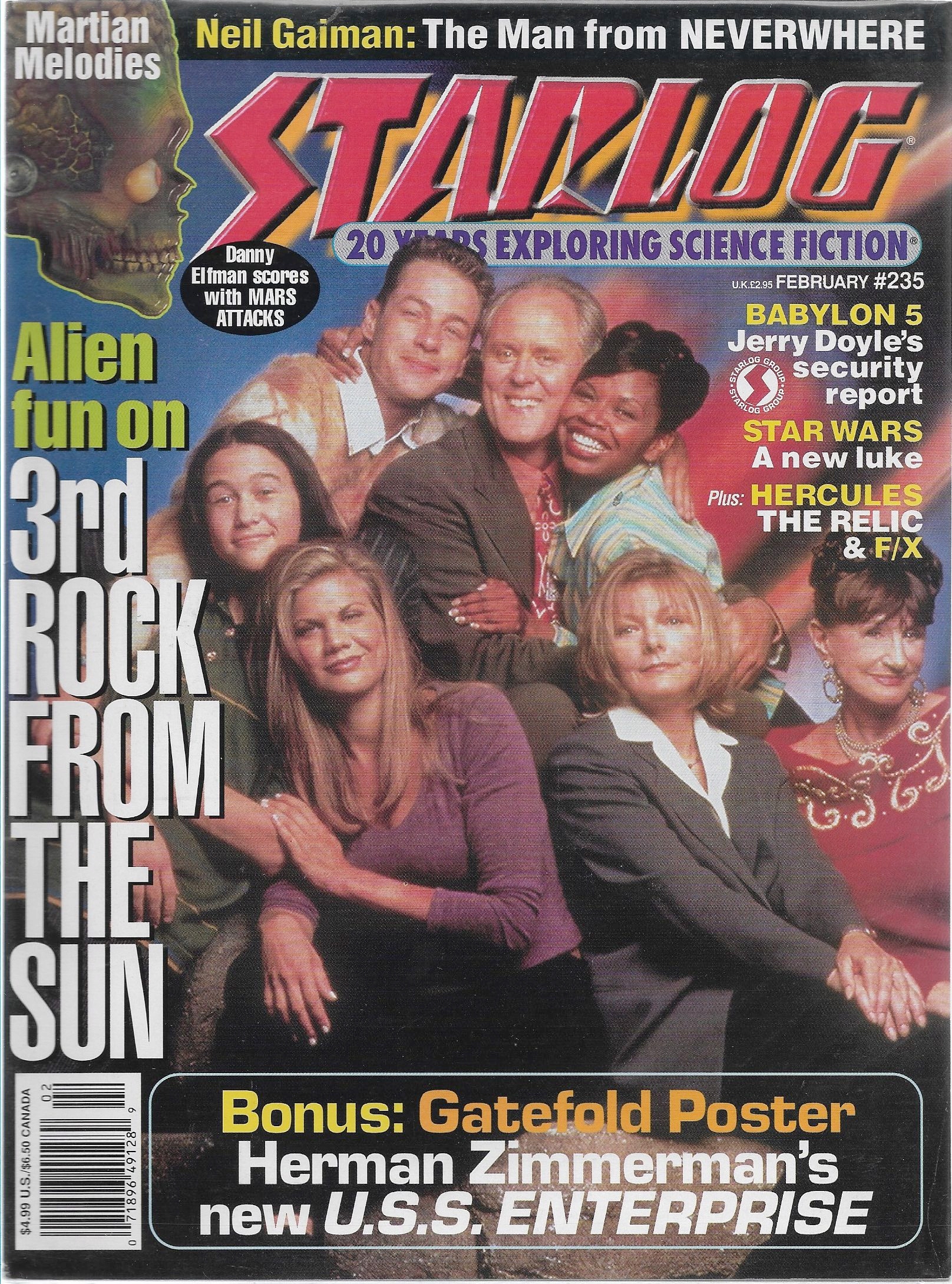 STARLOG MAGAZYN FILM / FANTASTYKA 235/1997 j.ang