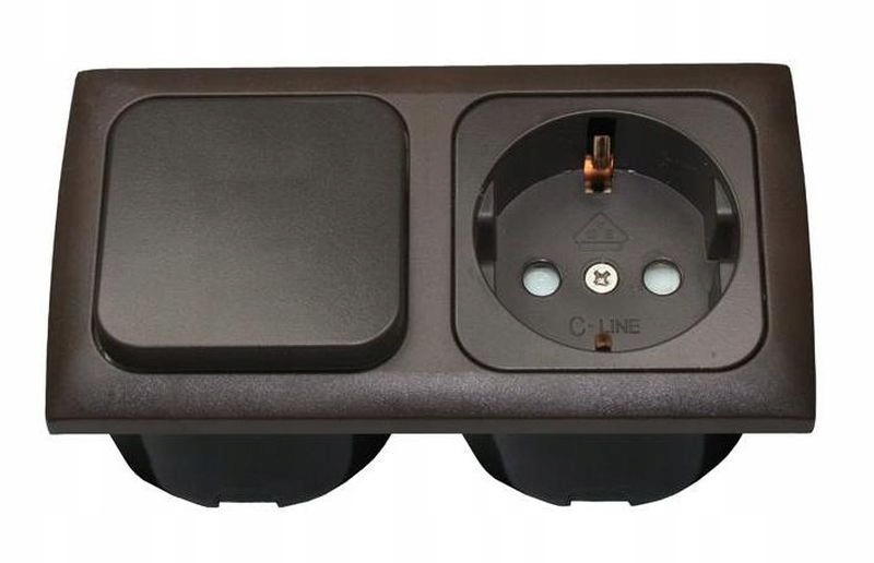 Przełącznik do kampera gniazdo ramka - Haba