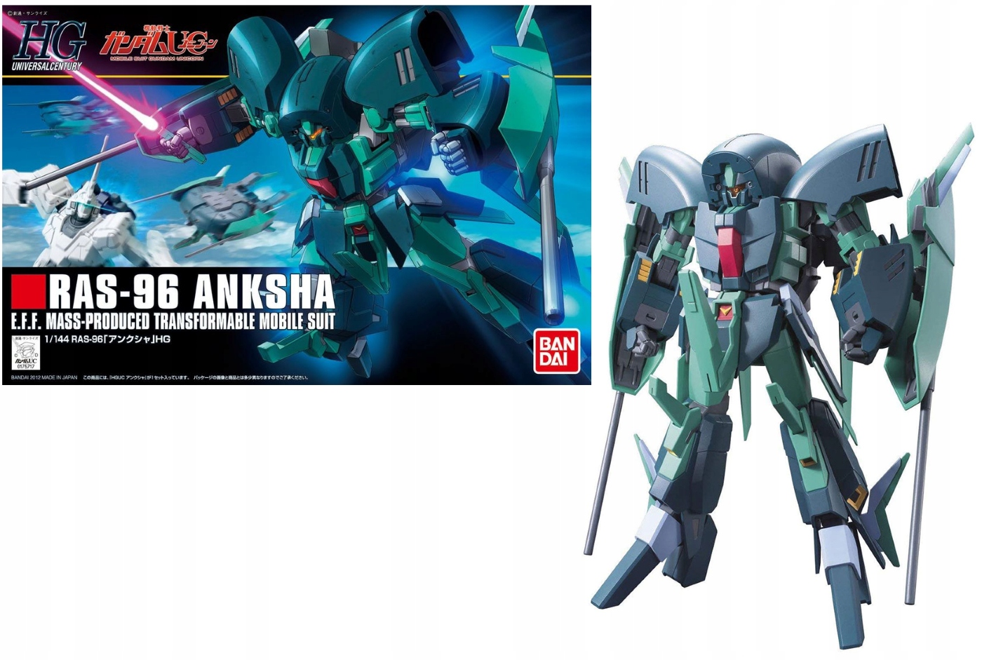 Gundam 1/144 Hguc RAS-96 Anksha Modelářský set
