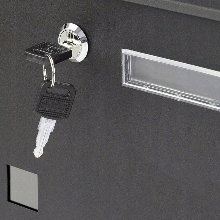 SKRZYNKA POCZTOWA LISTY DUŻA NOWOCZESNA NIERDZEWNA Kod producenta HPB2210K-GS