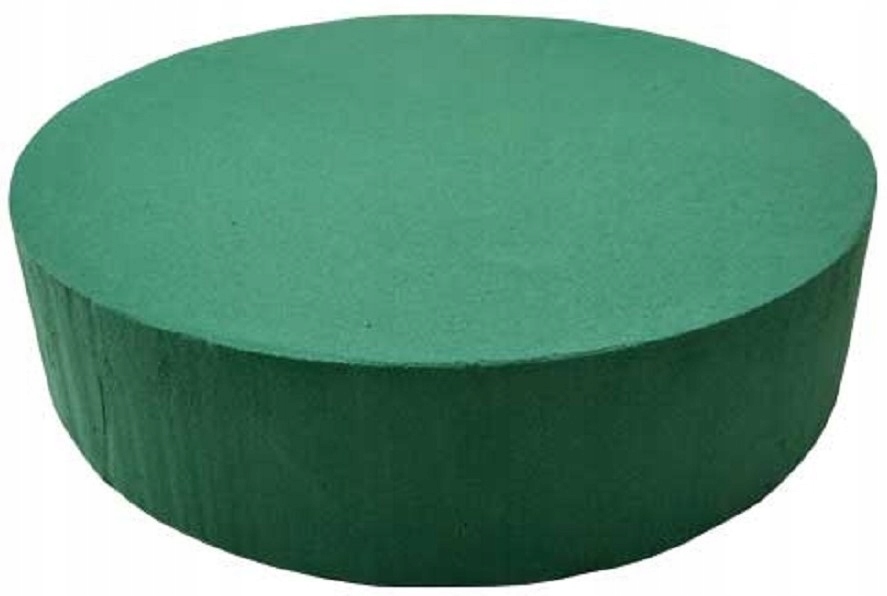 

Cylinder Gąbka Florystyczna Mokra Kwiaty Żywe 22cm