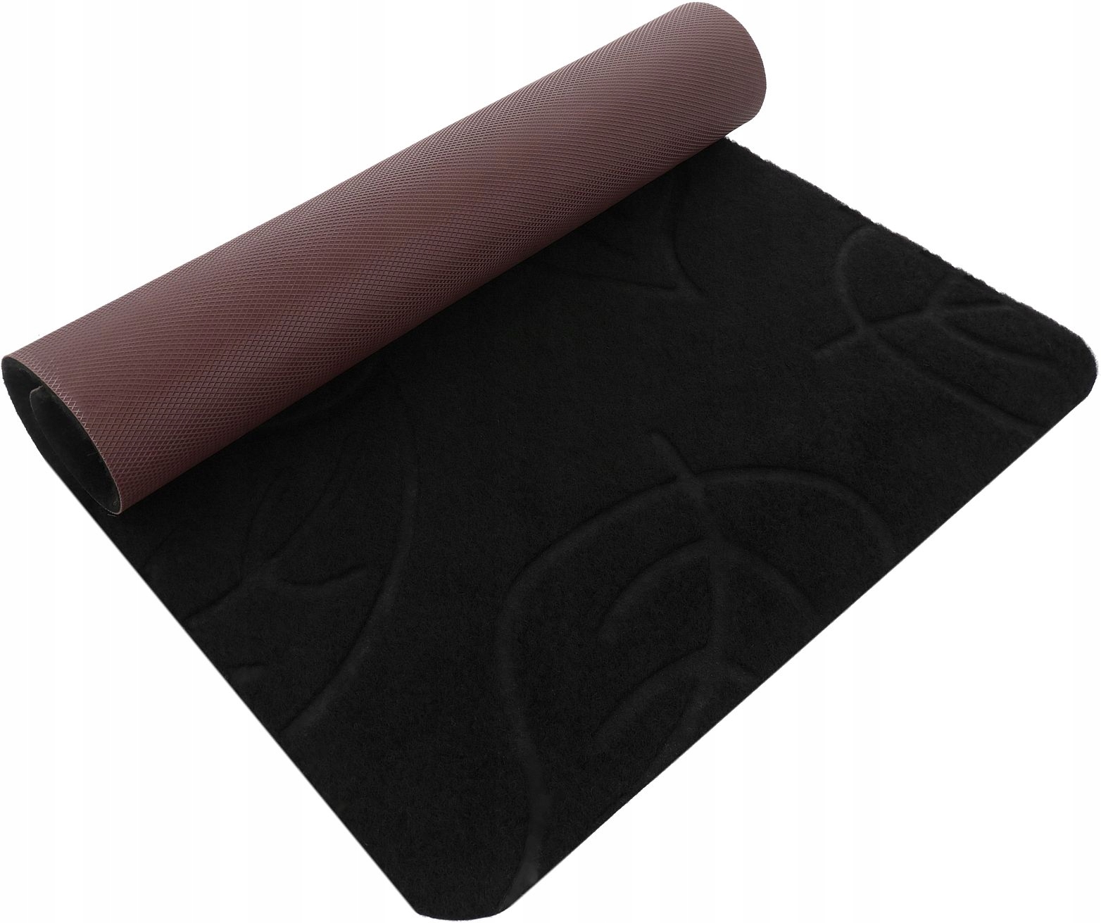 V3 LIŚCIE WYCIERACZKA WEJŚCIOWA POD DRZWI ZEWNĘTRZNA BUTÓW DYWANIK 57x37 cm Długość 57 cm