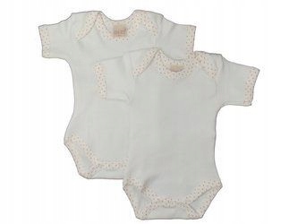 

Gart Body 68 cm 6 m-cy Krótki rękaw 2 Pack Białe