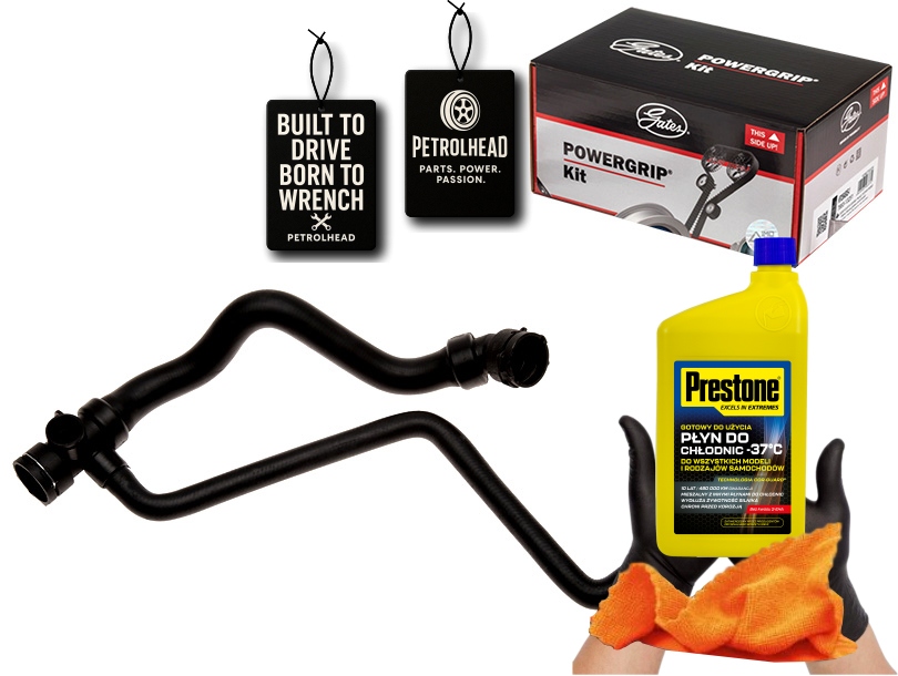 Gumový Kabel Chladicího Systému Dolů Audi A4 B5 A6 C5 #Petrolhead Pro+ Kit5