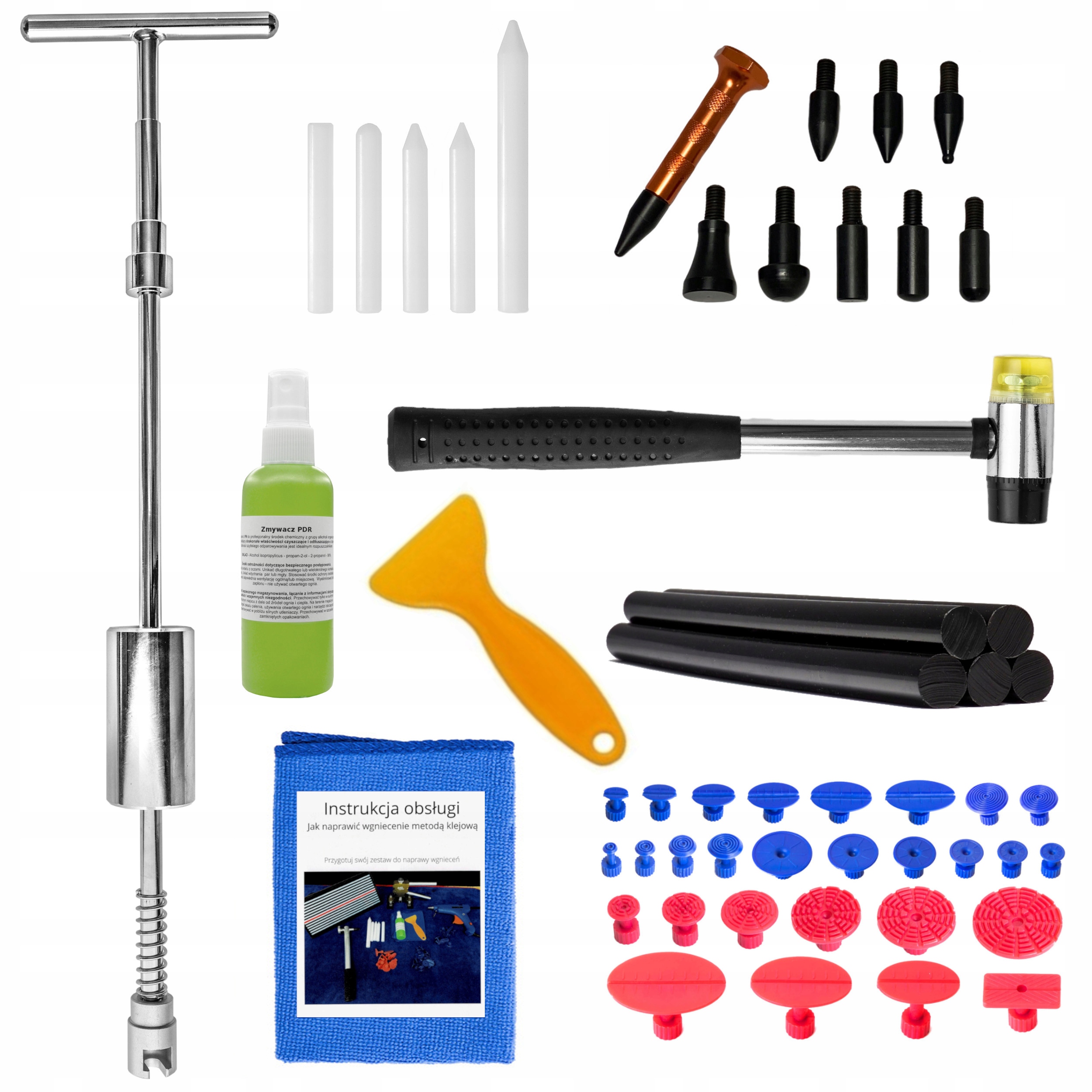 MŁOTEK BEZWŁADOŚCIOWY BLACHARSKI USUWANIE WGNIECEŃ