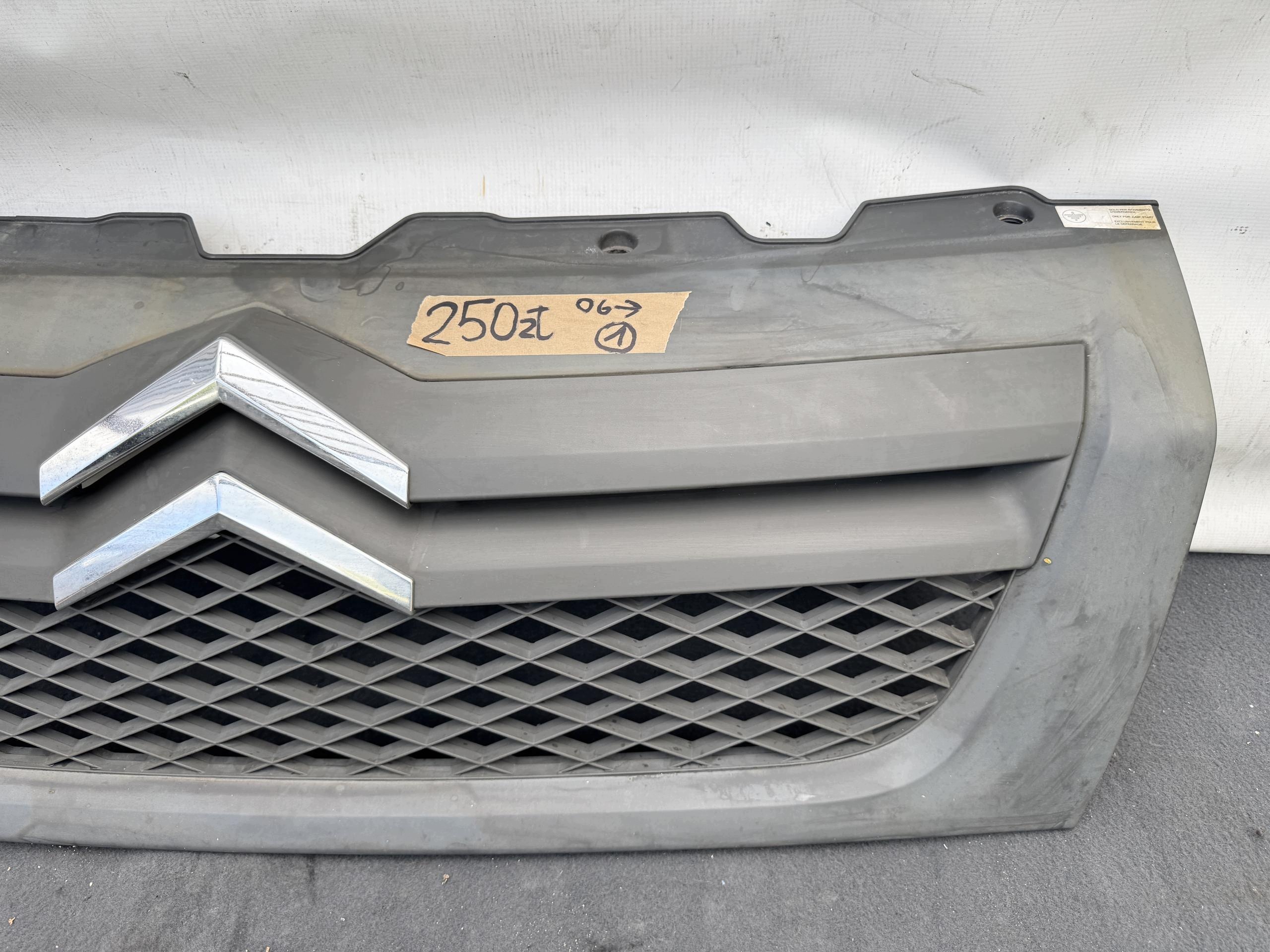 CITROEN JUMPER 06- front prekladgrill covering radiator front originál