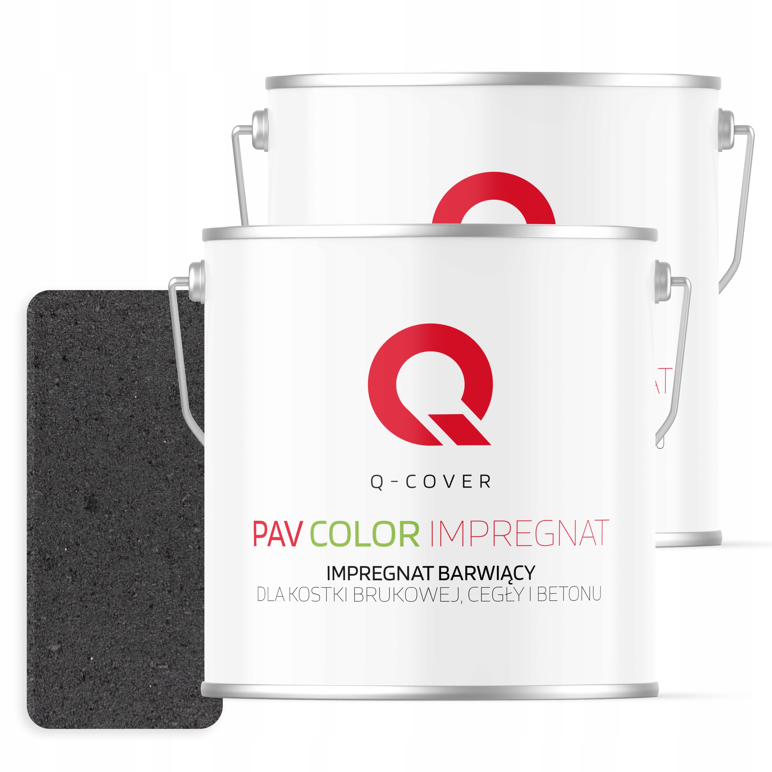 Impregnát Barvící kostka Bruk Mokrý Kámen 5L Barva Černá