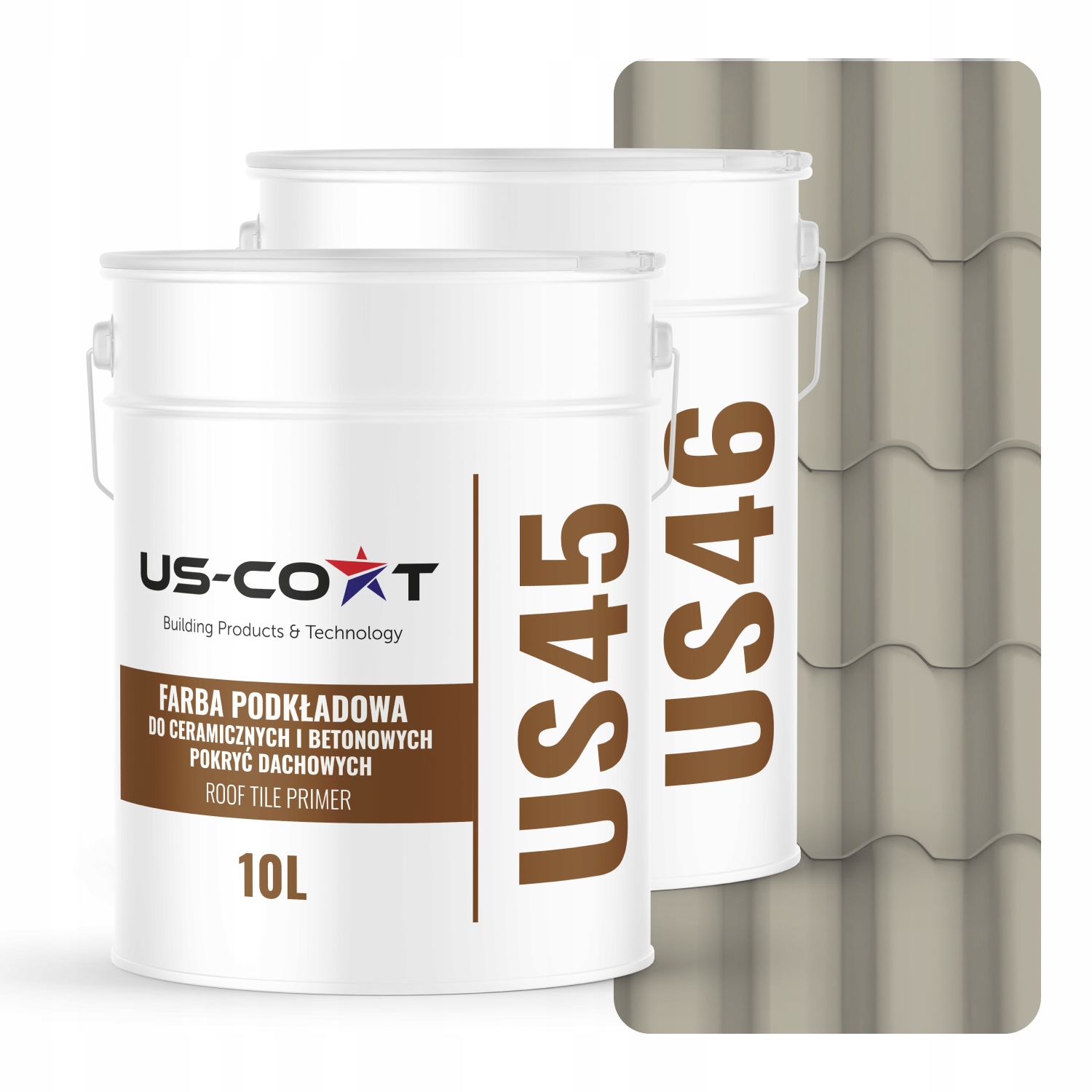 Farba Na Keramické Strešné Tašky Základný Náter Sivobéžová Ral 7032 74m2 Polomatná