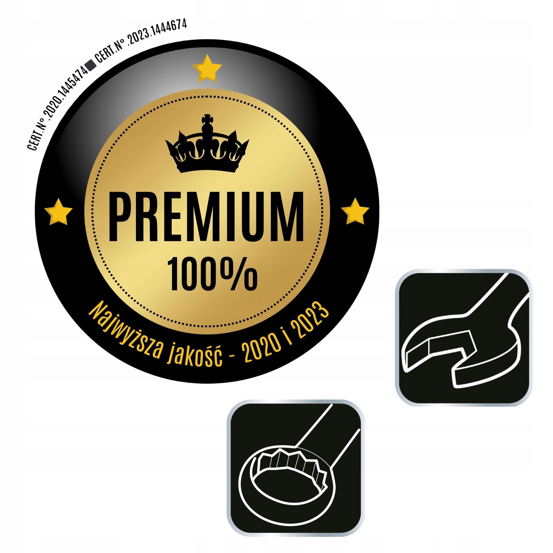 Klucz płaski PŁASKO OCZKOWY Z GRZECHOTKĄ CONSORTE - WYSOKA JAKOŚĆ CRV r. 10 EAN (GTIN) 5904569744380