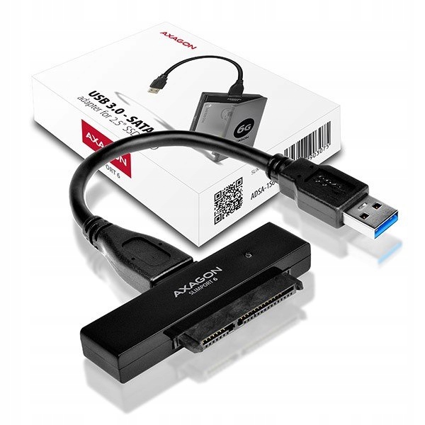 Axagon Adapter Usb 3.0 Sata 6G do szybkiego