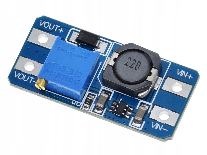 

677 Moduł Przetwornica MT3608 Step-UP 5-28V 2A