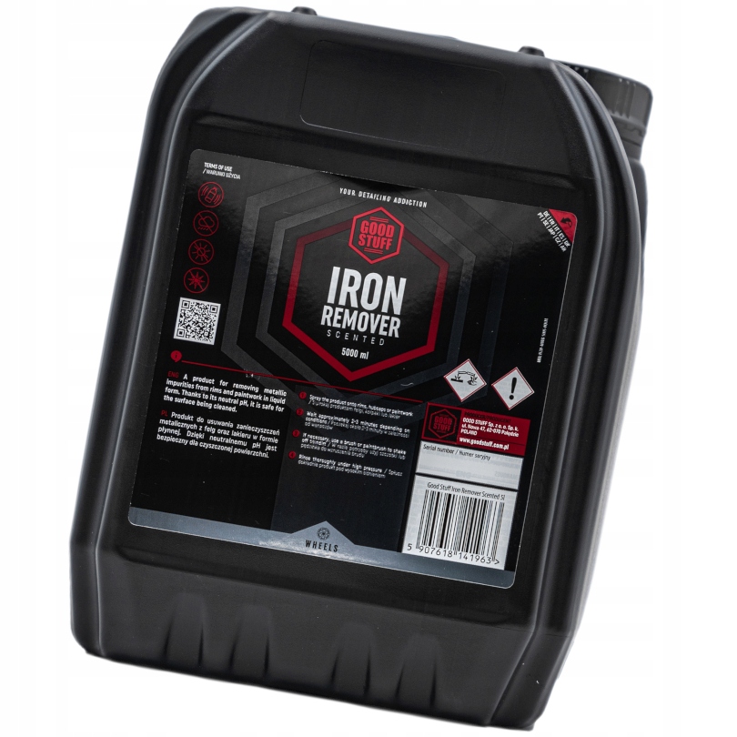 Good Stuff Iron Remover Ice 5L Deironizer Do Felg i Lakieru Krwawiąca Felga