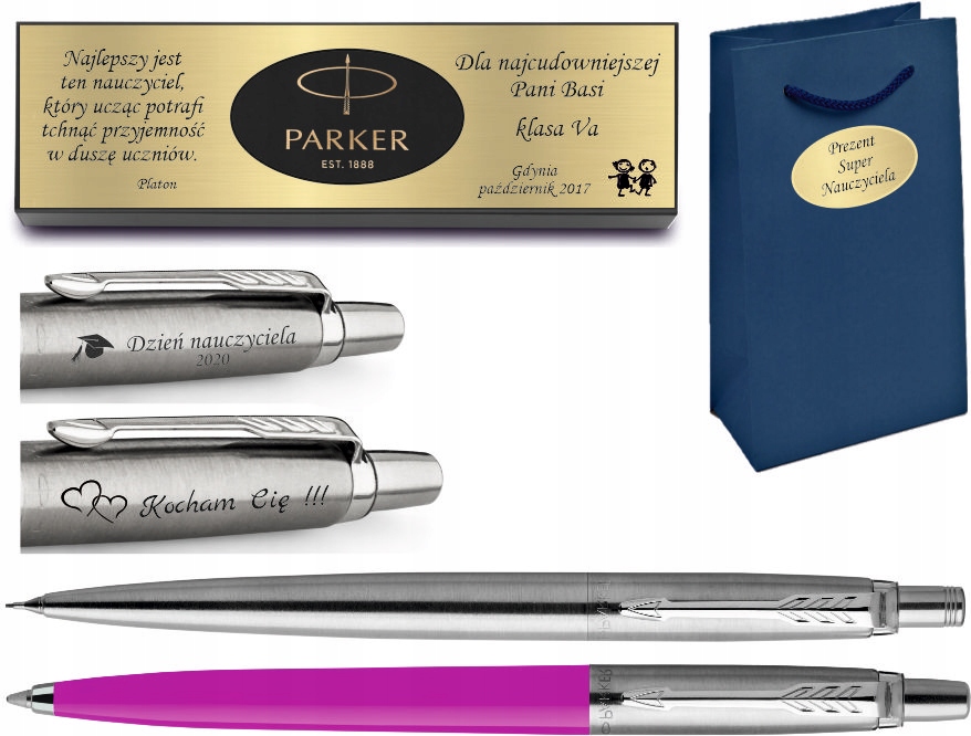 

Parker Jotter Zestaw długopis ołówek Grawer