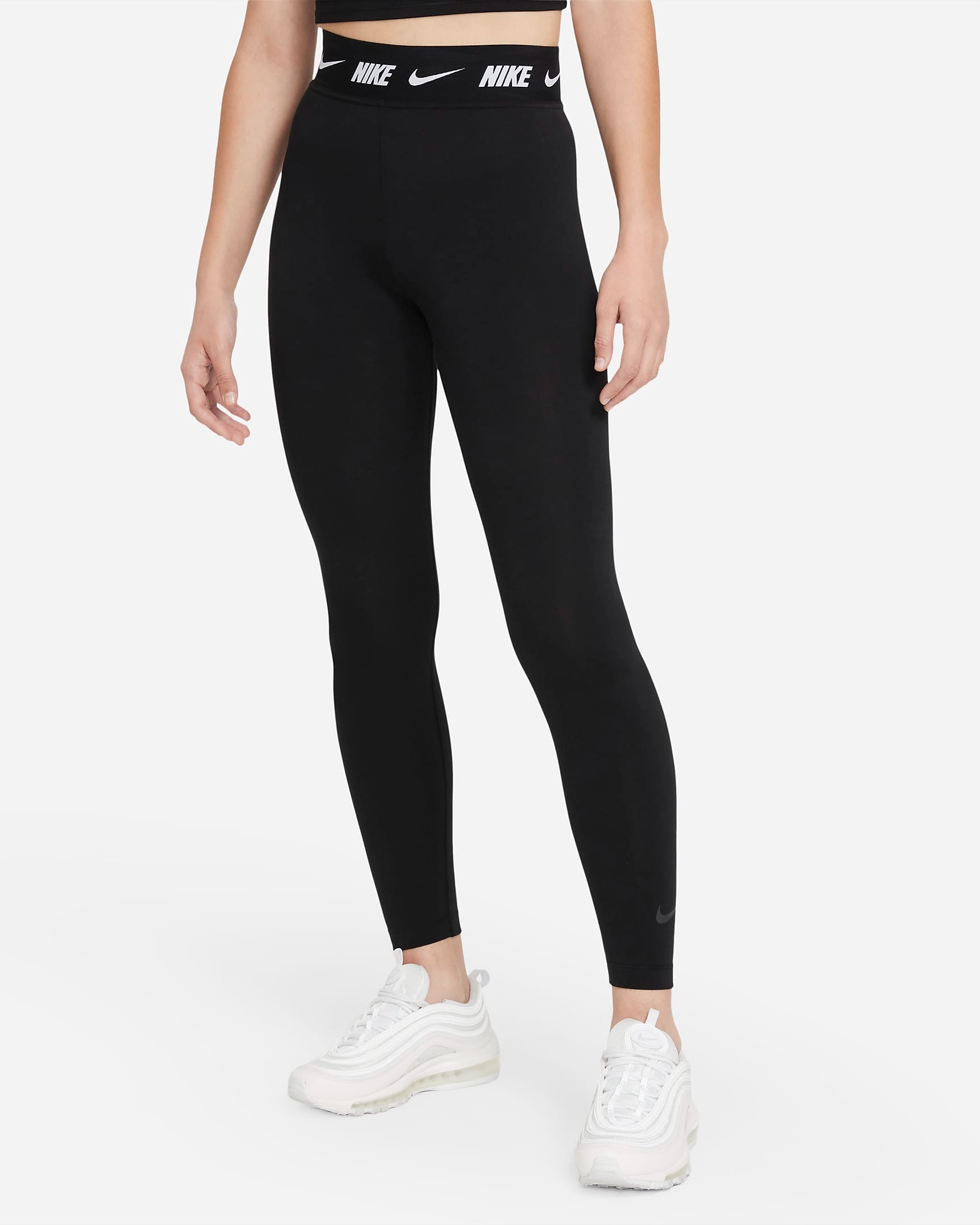 NOWE NIKE LEGGINSY Sportswear Club TIGHTS WYSOKI STAN DM4651-010 R L
