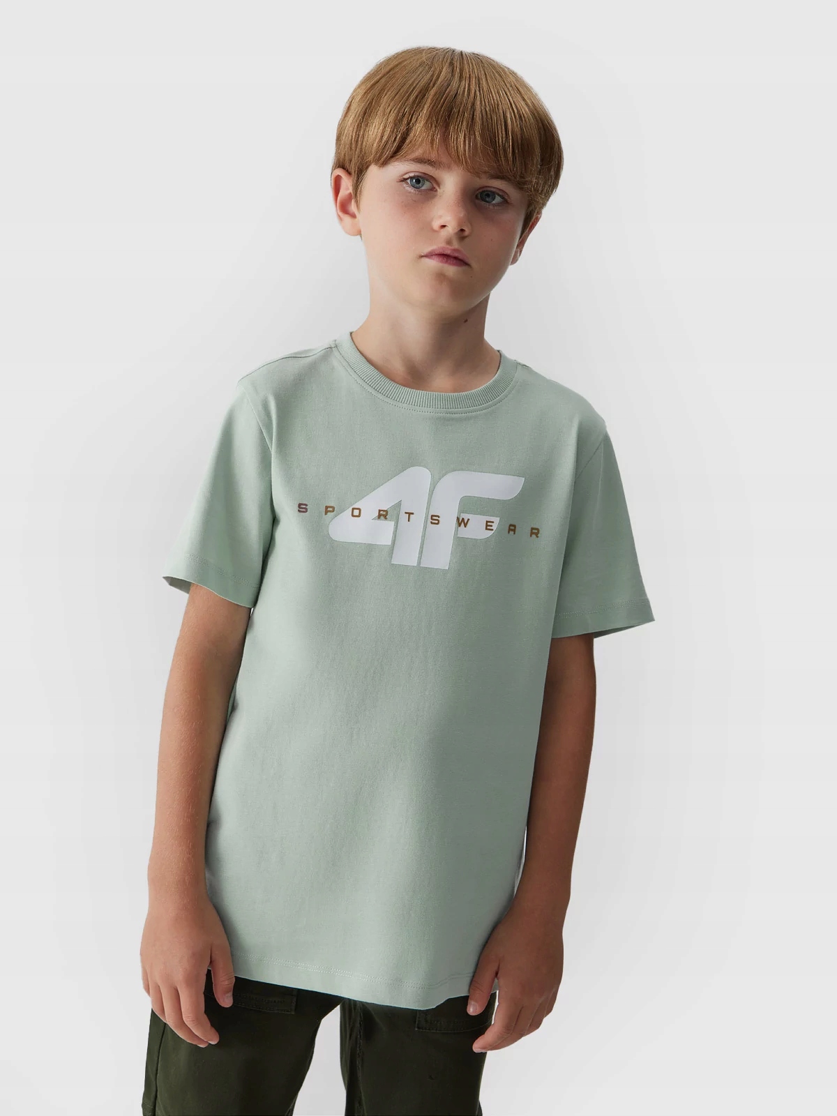 T-SHIRT CHŁOPIĘCY 4F KOSZULKA BAWEŁNA TTSHM07963 Kod producenta 4FJAW23TTSHM0796