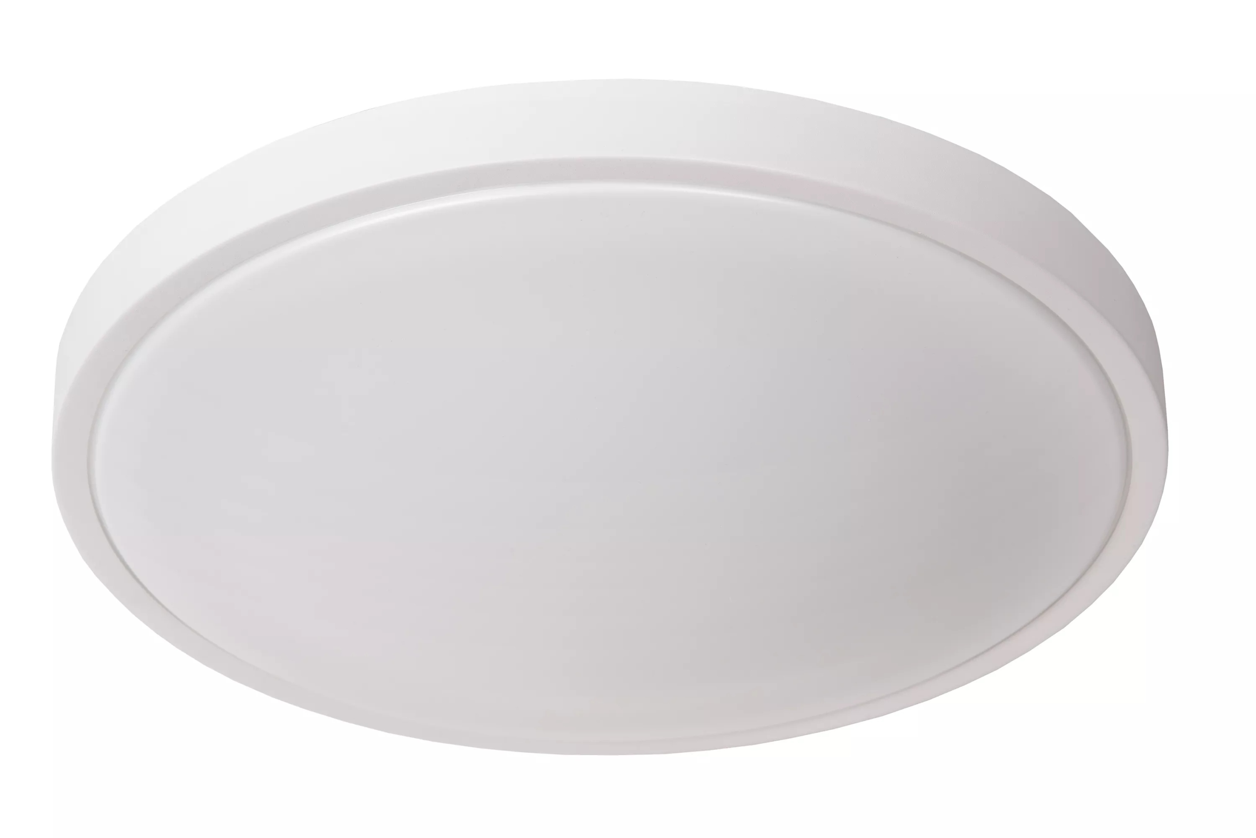 Stropné svietidlo Led biely okrúhly 41 cm teplé svetlo IP44 Lucide