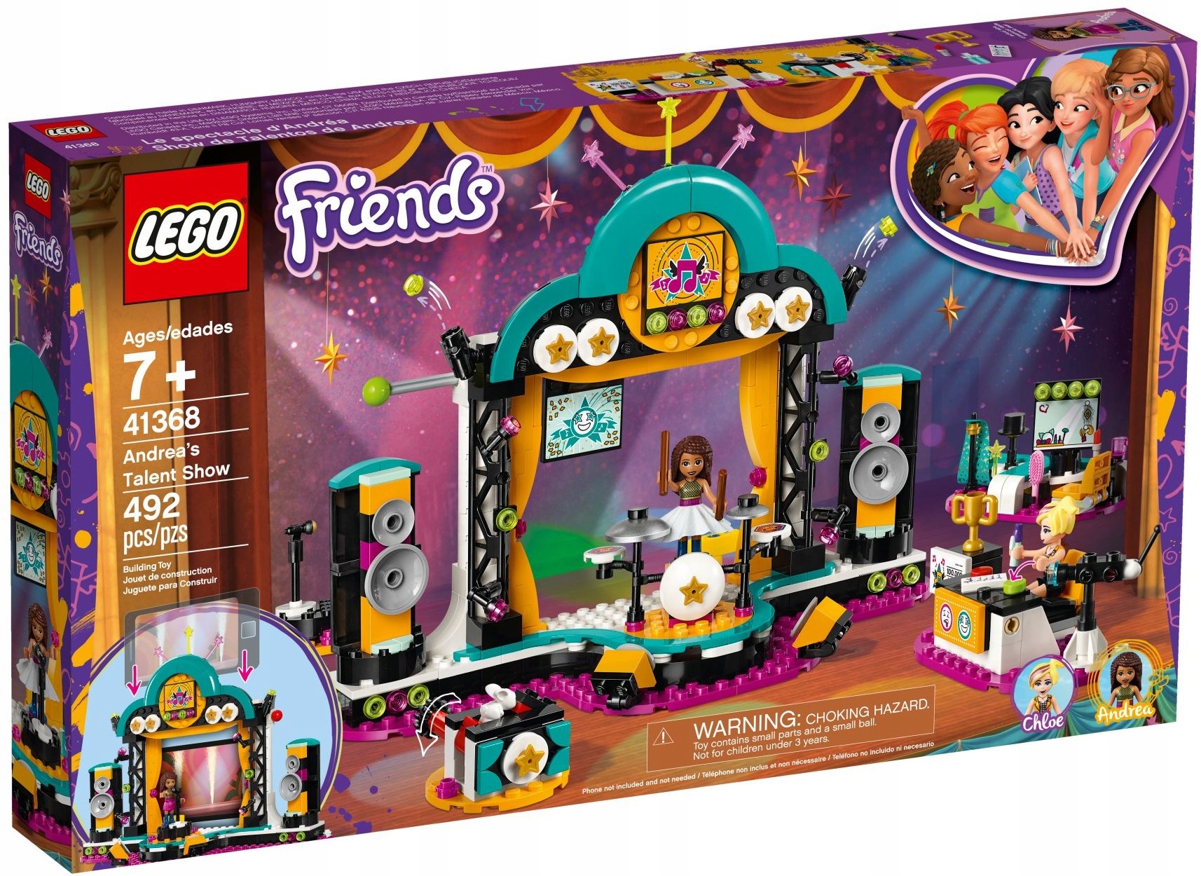 

Lego Friends Konkurs talentów Andrei 41368