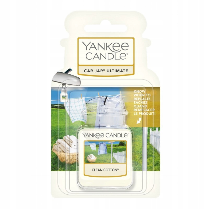 Car jar ultimate Clean Cotton Yankee Candle