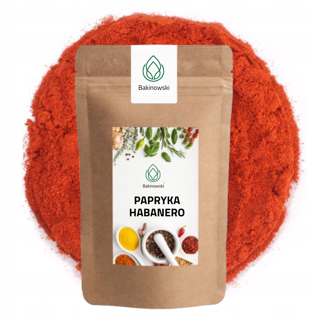 Levně Chilli Paprika Habanero mletá Prášek pálivá paprika Tabasco 1000 g 1 kg