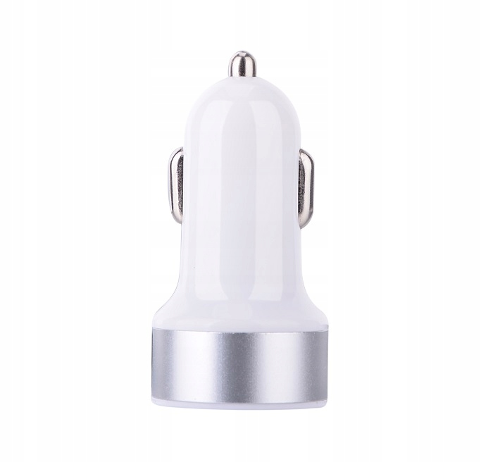 

Devia ładowarka samochodowa Smart 2xUSB biały 2.4A