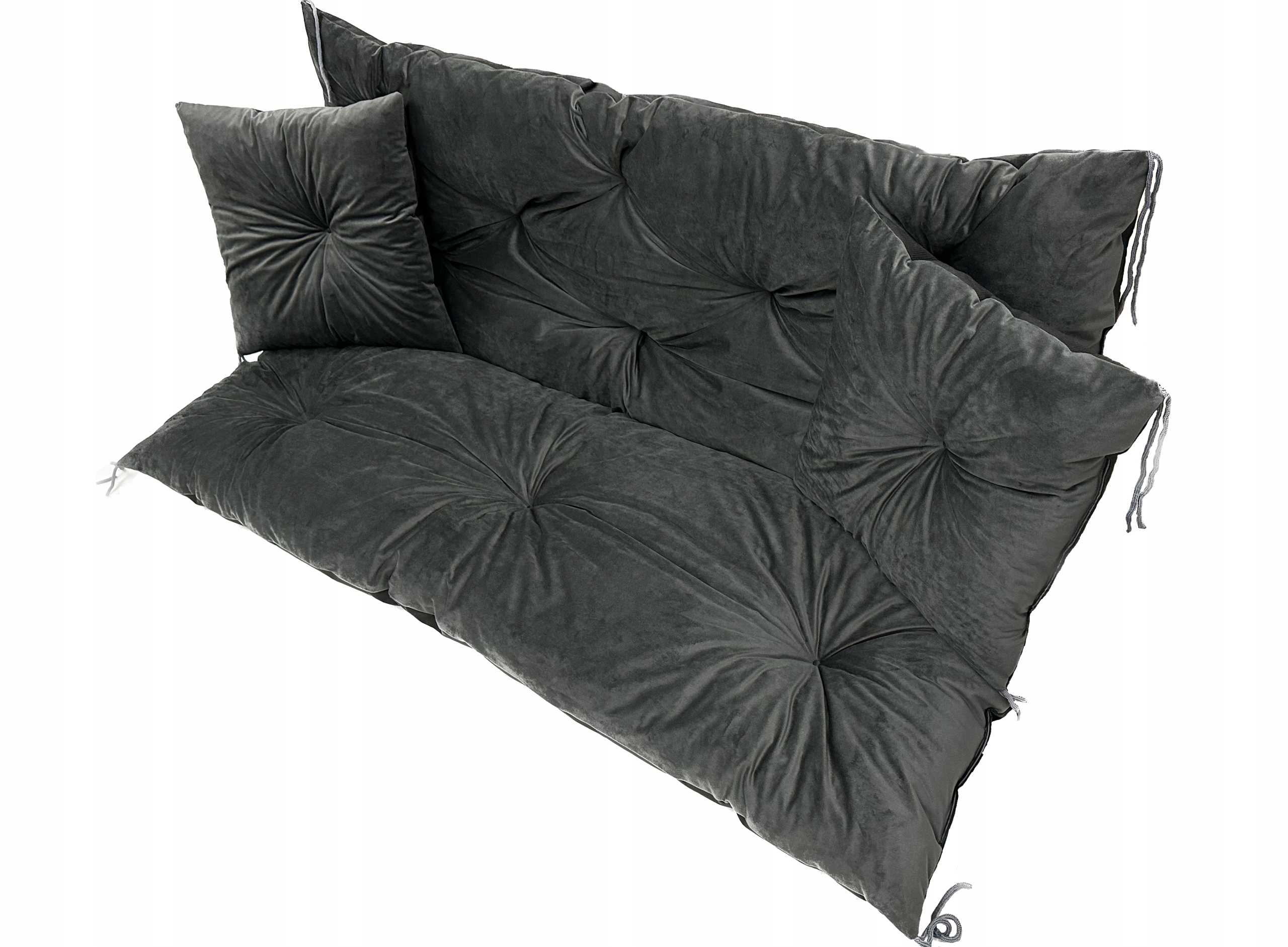 Záhradný vankúš set 150x60x50 2 vankúše