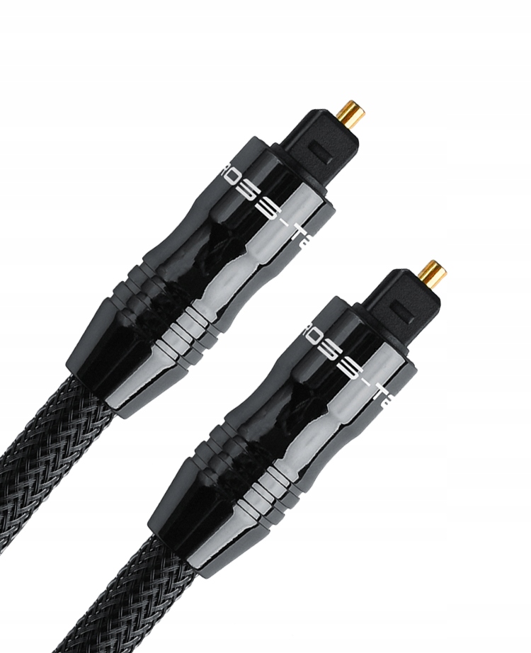 Kabel przewód optyczny toslink Cross-Tech - 5 m Kod producenta Toslink T-T 5m