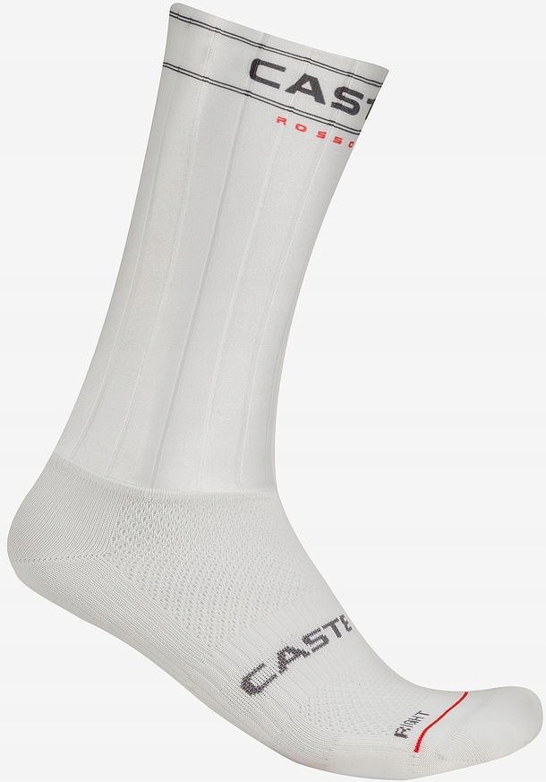 Ponožky Castelli Fast Feet 4 Bílé vel. 44-47 Aero