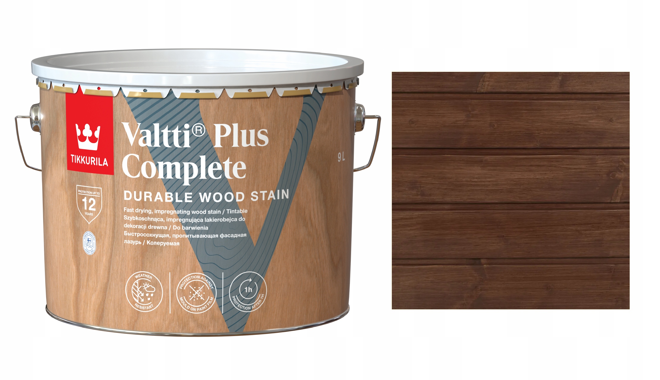 Tikkurila Valtti Plus Complete 9L 238A Ruby Tiger Lakovací