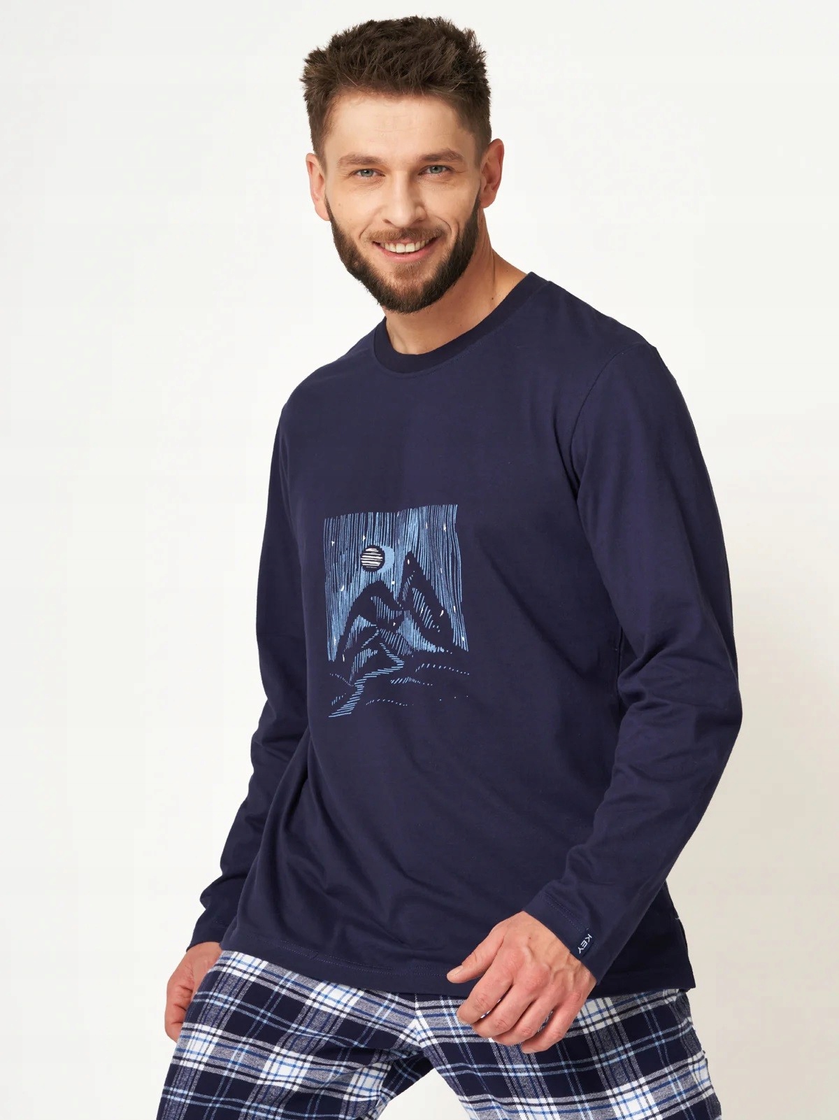 Pánské Pyžamo Mns 412 Dr XXL tmavě modré